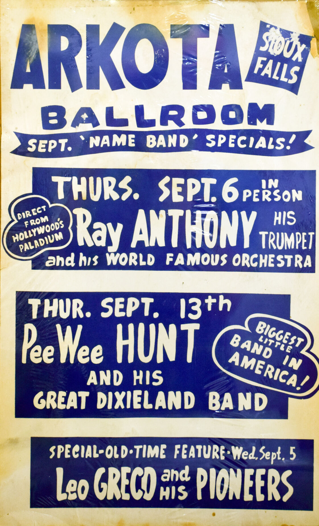 Our Stories: Greetings from the Big Band era